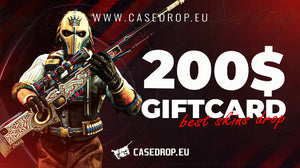 Casedrop.eu Δωροκάρτα 200 USD CD Key