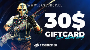 Casedrop.eu Δωροκάρτα 30 USD CD Key