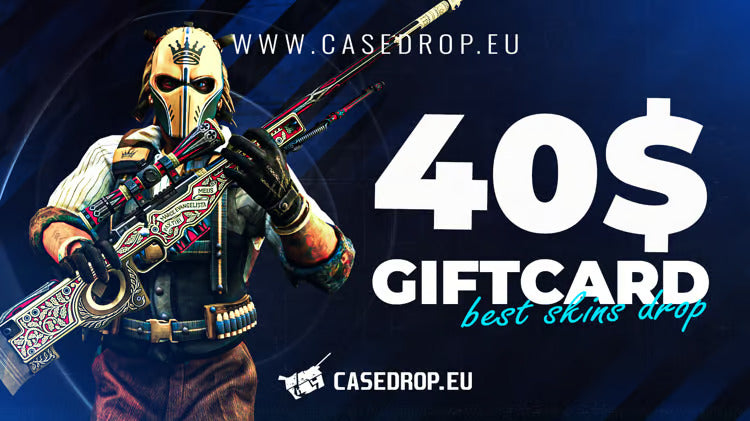 Casedrop.eu Δωροκάρτα 40 USD CD Key