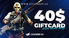 Casedrop.eu Δωροκάρτα 40 USD P-Card CD Key