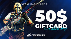 Casedrop.eu Δωροκάρτα 50 USD P-Card CD Key