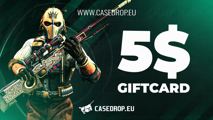 Casedrop.eu Δωροκάρτα 5 USD CD Key