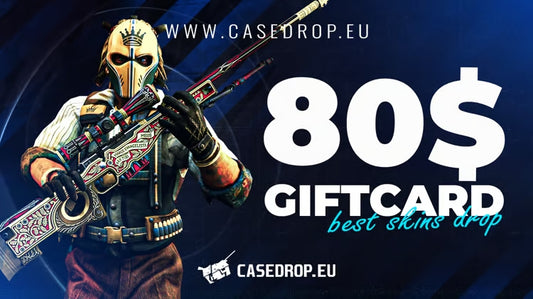 Casedrop.eu Δωροκάρτα 80 USD CD Key