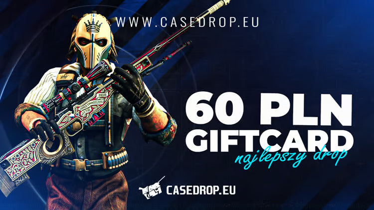 Κάρτα δώρου Casedrop.eu 60 PLN CD Key