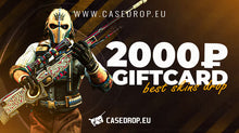 Casedrop.eu Δωροκάρτα 2000 RUB P-Card CD Key