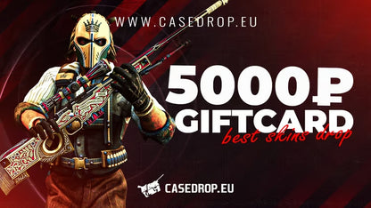 Casedrop.eu Δωροκάρτα 5000 RUB CD Key