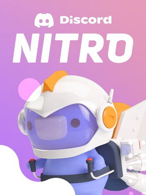 Δοκιμαστική συνδρομή Discord Nitro 1 μήνα (ΜΟΝΟ ΓΙΑ ΝΕΟΥΣ ΛΟΓΑΡΙΑΣΜΟΥΣ, ισχύει για μια εβδομάδα μετά την αγορά)