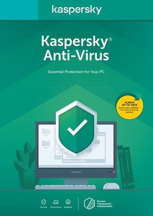 Kaspersky Anti Virus 2024 Key (1 έτος / 1 συσκευή)