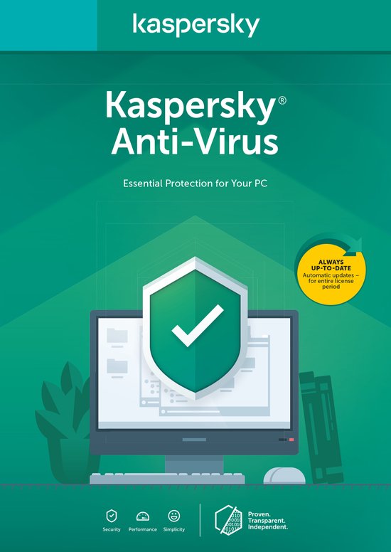 Kaspersky Anti Virus 2024 EU Key (1 έτος / 5 συσκευές)