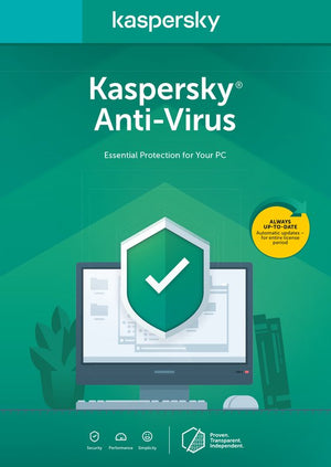 Kaspersky Anti Virus 2024 EU Key (2 χρόνια / 1 συσκευή)