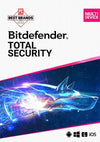 Bitdefender Total Security 2024 Δοκιμαστικό κλειδί (3 μήνες / 5 συσκευές)