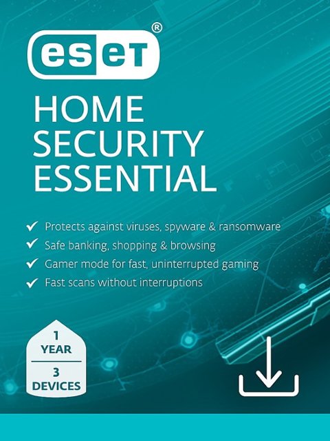 ESET Home Security Essential Key (1 έτος / 3 συσκευές)