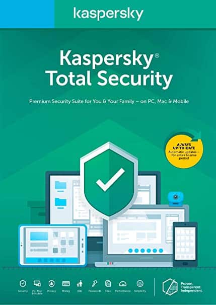 Kaspersky Total Security 2024 EU Key (2 χρόνια / 5 συσκευές)