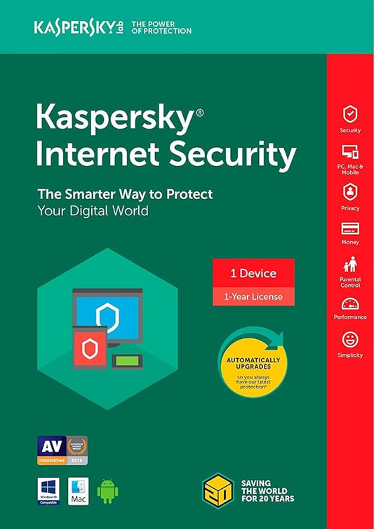 Kaspersky Internet Security 2024 Key (1 έτος / 1 PC)