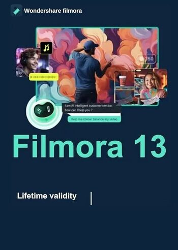 Wondershare Filmora 13 Video Editor CD Key (Διάρκεια ζωής / 1 PC)