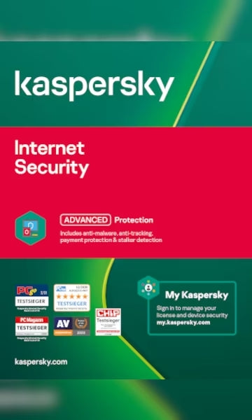 Kaspersky Internet Security 2023 Key (1 έτος / 1 συσκευή)