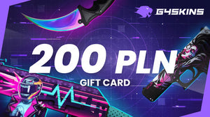 Δωροκάρτα G4Skins.com 200 PLN P-Card CD Key