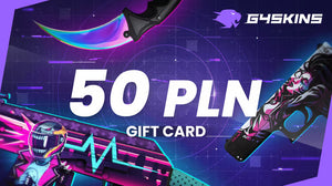 Δωροκάρτα G4Skins.com 50 PLN P-Card CD Key