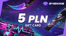 Δωροκάρτα G4Skins.com 5 PLN P-Card CD Key