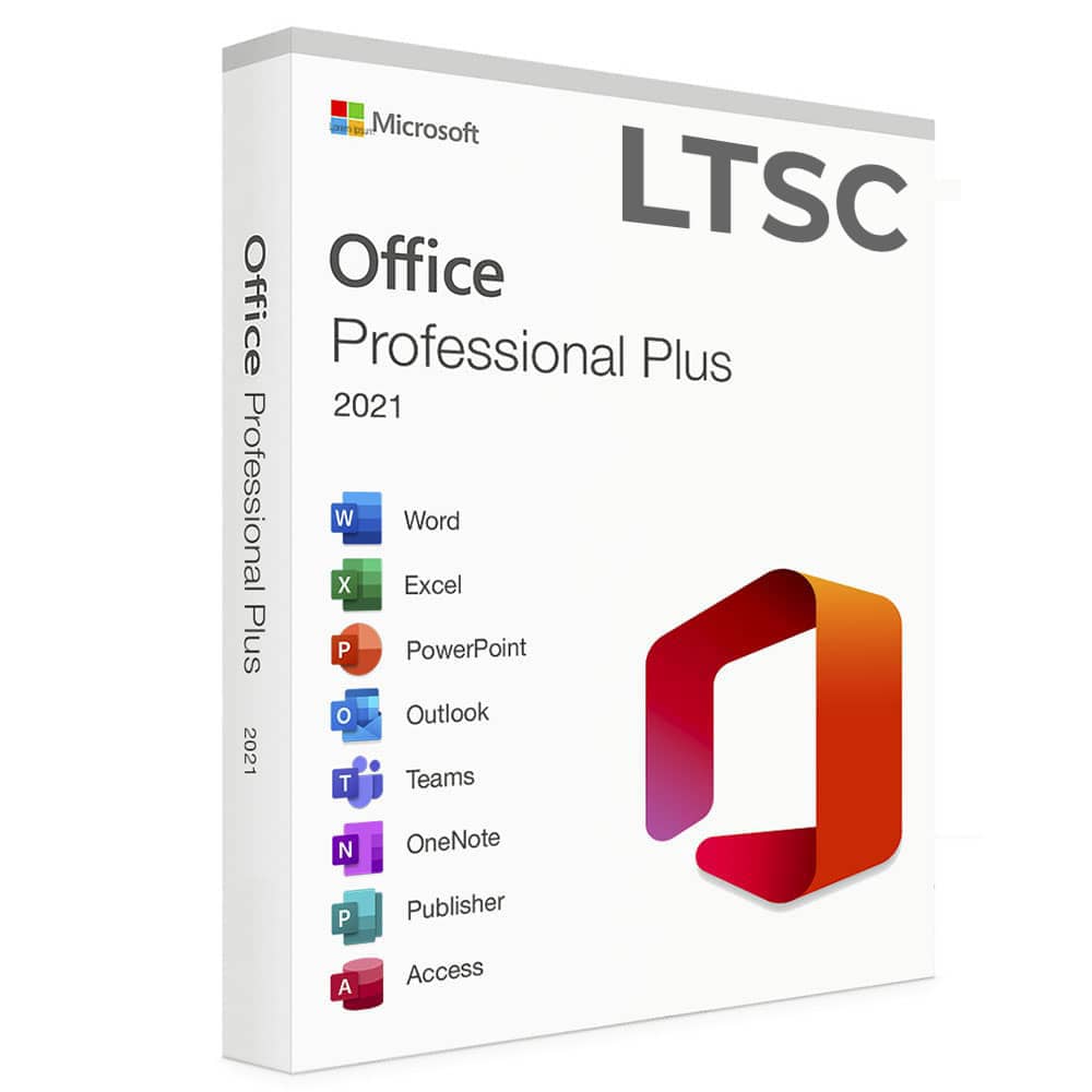 Microsoft Office 2021 υπέρ συν το κλειδί προϊόντων LTSC