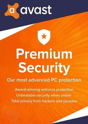 Avast Premium Security 1 PC 1 έτος Άδεια χρήσης λογισμικού CD Key