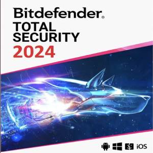 Bitdefender Total Security 2024 EU Key (1 έτος / 3 συσκευές)