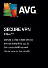 AVG Secure VPN Key (1 έτος / 10 συσκευές)