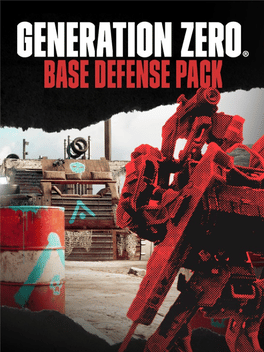 Generation Zero - Πακέτο άμυνας βάσης DLC Steam CD Key
