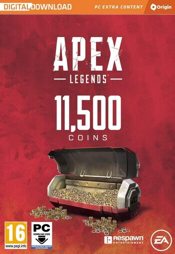 Apex Legends: Apex: 11500 Apex Νομίσματα Προέλευση: 11500 Apex Νομίσματα Προέλευση CD Key