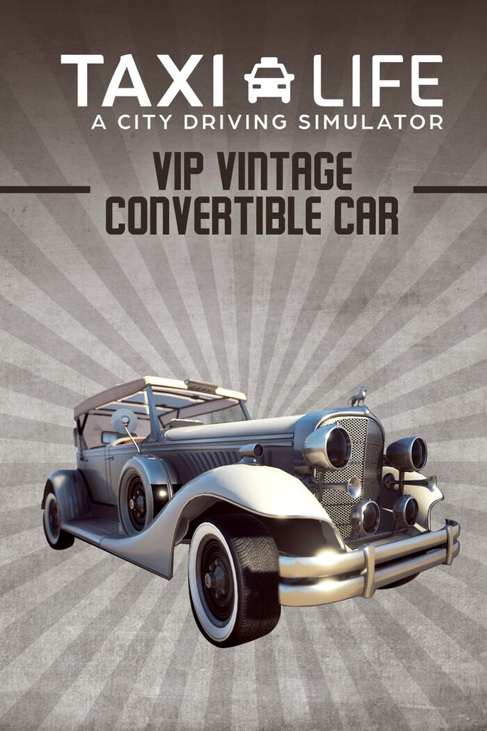 Ζωή ταξί: VIP Vintage Cabrio Car DLC Steam CD Key