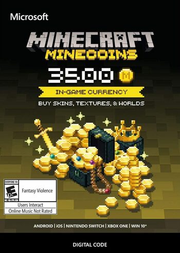 Minecraft Minecoins Pack: 3500 νομίσματα CD Key