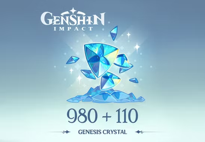 Genshin Impact - 980 + 110 κρύσταλλοι γένεσης κουπόνι Reidos