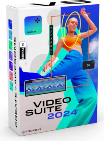 Movavi Video Suite 2024 Key (Διάρκεια ζωής / 1 PC)