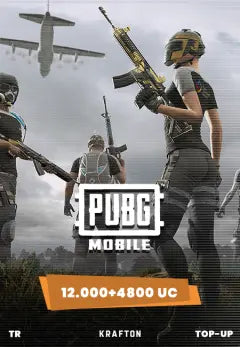 PUBG Mobile: 12000 + 4200 άγνωστο μετρητό προπληρωμένο CD Key