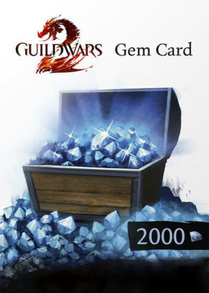 Guild Wars 2: Προπληρωμένη κάρτα 2000 πολύτιμων λίθων CD Key