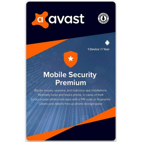 Avast Mobile Security Premium για Android 2024 Key (1 έτος / 1 συσκευή)