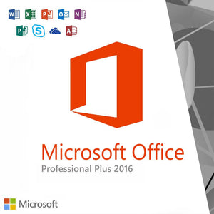 Επαγγελματίας του Microsoft Office 2016 συν Retail βασικό παγκόσμιο