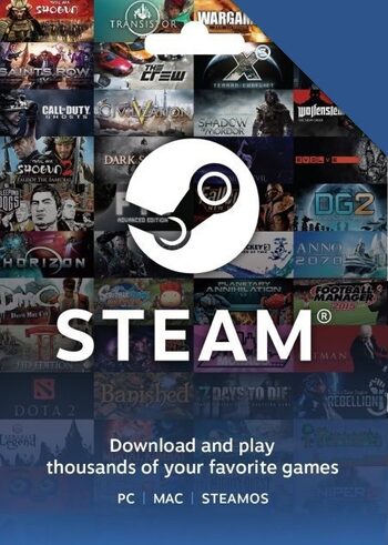 Κάρτα δώρου Steam 1 EUR Global Prepaid CD Key