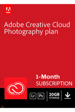 Adobe Photography Plan Συνδρομή 20 GB 1 μήνα Παγκόσμιο κλειδί