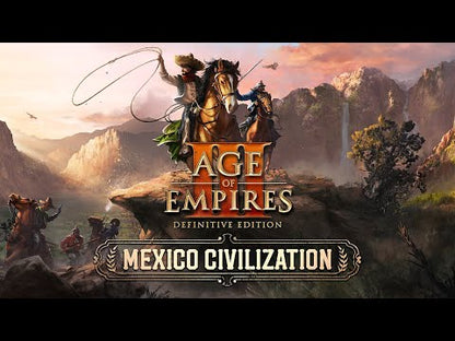 Age of Empires III: - Πολιτισμός του Μεξικού Οριστική έκδοση Global Steam CD Key