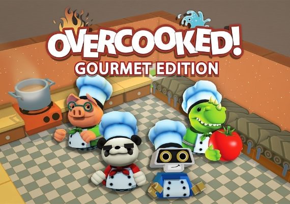 Overcooked - Έκδοση Gourmet Steam CD Key