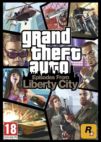 Grand Theft Auto: Επεισόδια από την πόλη Liberty Global Steam CD Key